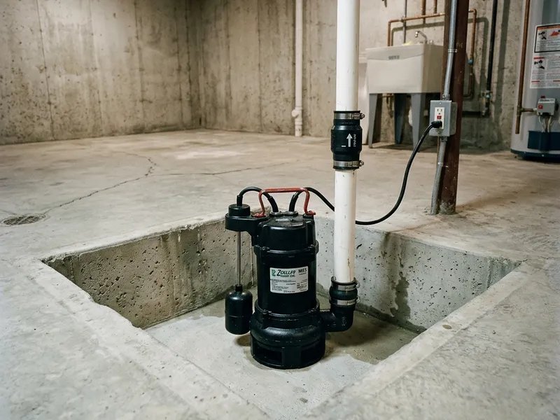 Sump Pump Installation Plumber in Rhode Island